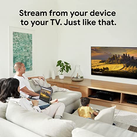 Google Chromecast 3rd Generation Media Streamer with HDMI